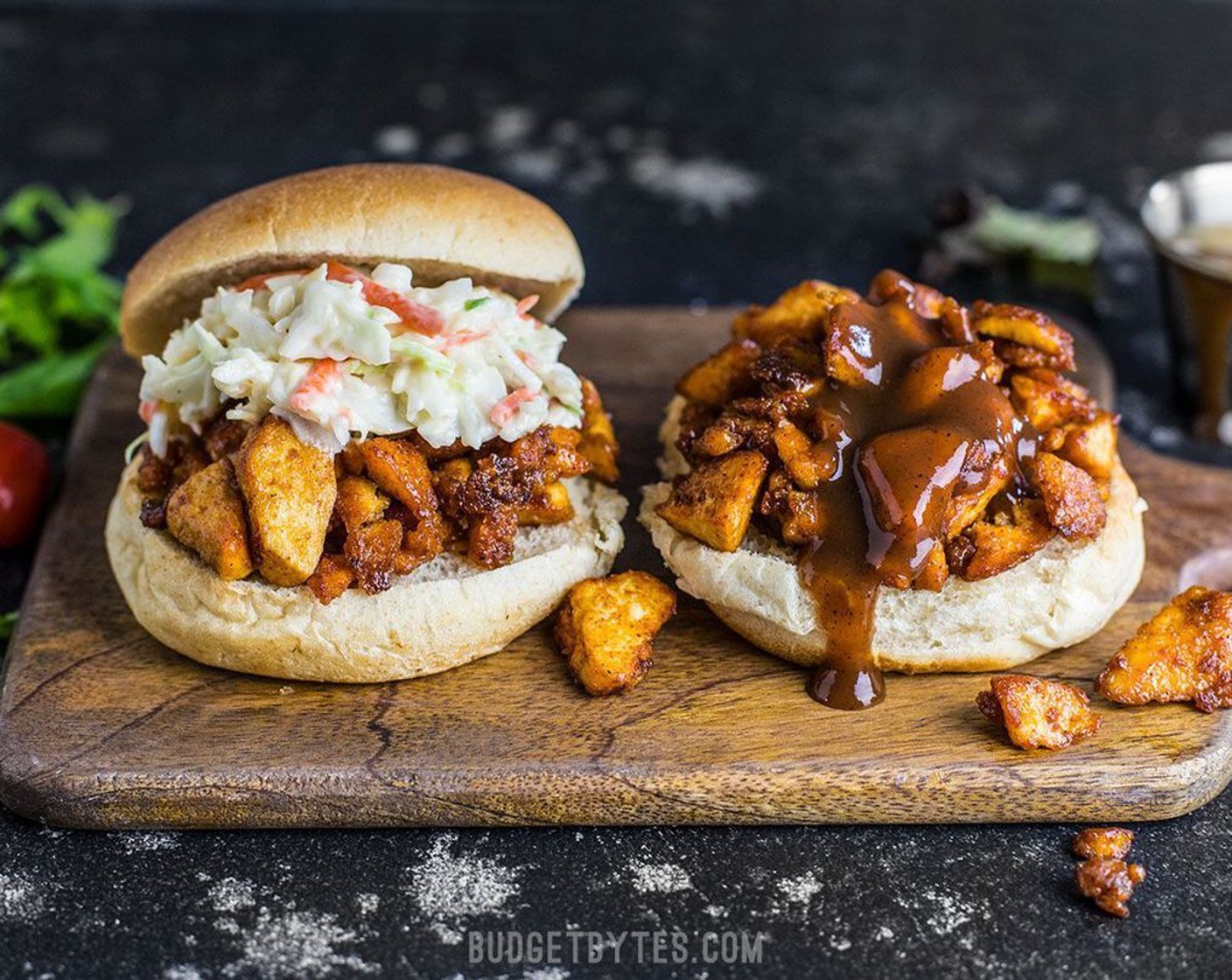 BBQ Tofu Sliders