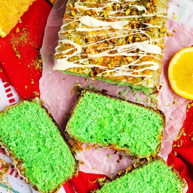 Orange Pistachio Loaf Cake Recipe | SideChef
