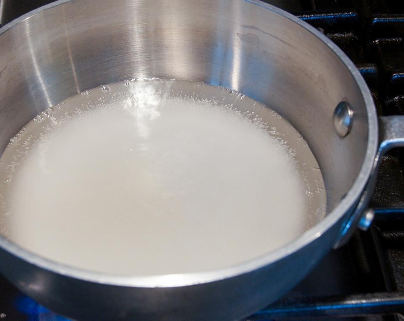 step 1 To make simple syrup, combine Water (1/3 cup) and Granulated Sugar (1/3 cup) in a small bowl. Bring to a boil and cook until sugar is completely dissolved. Cool to room temperature.