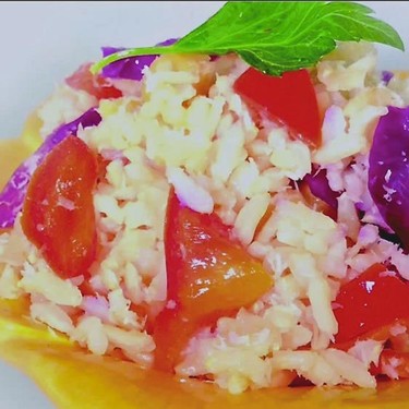 Savory Coconut Brown Rice and Quinoa Bowl Recipe | SideChef