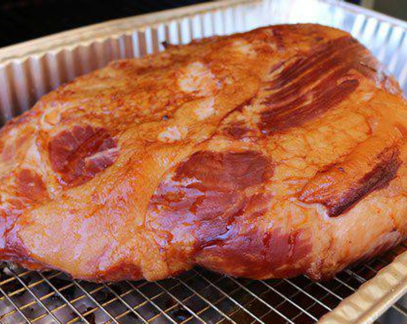 step 3 Cook ham to internal temperature of 130 degrees F (54 degrees C).