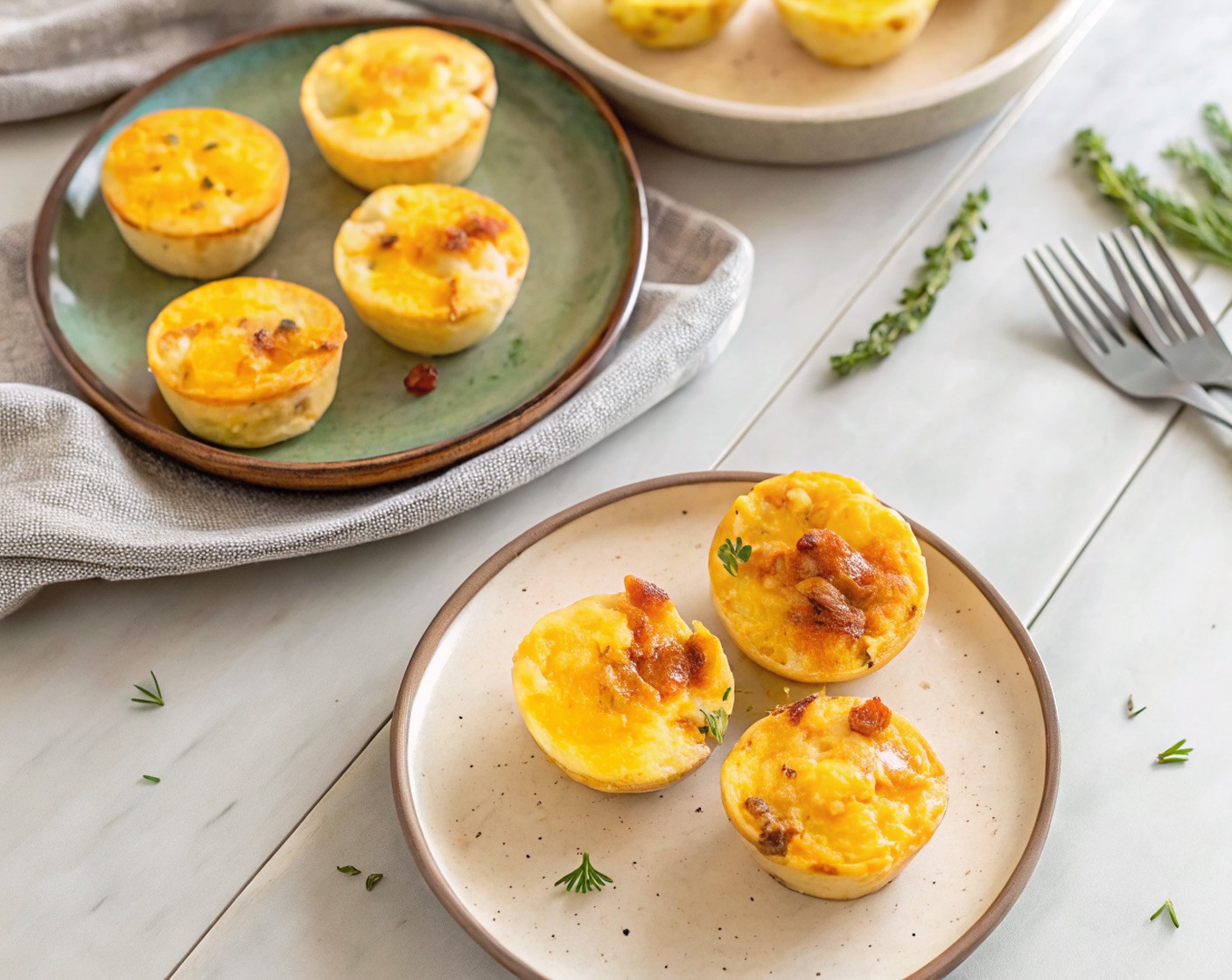 Cheesy Bacon and Egg Bites