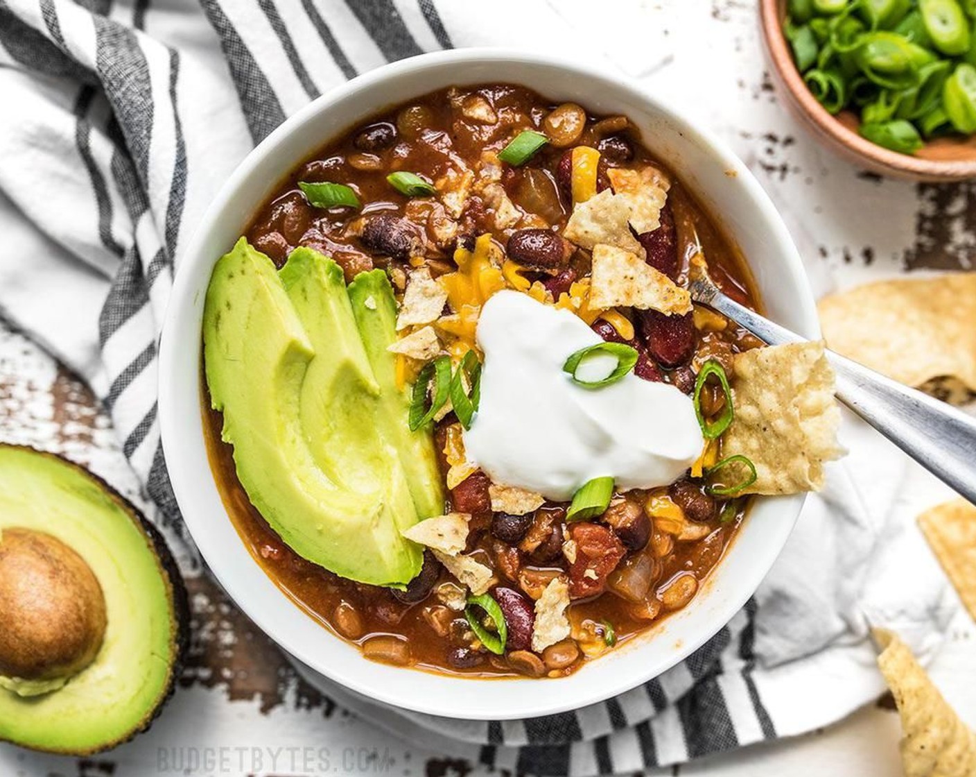 Slow Cooker Vegetarian Lentil Chili