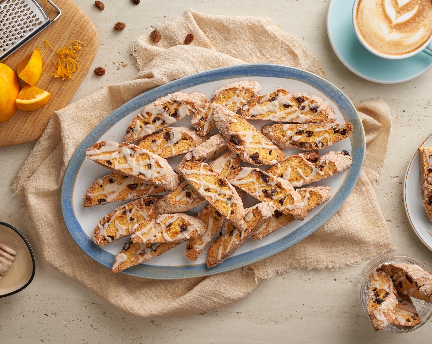 step 15 Now, dip and savor these delightful biscotti alongside your favorite cup of coffee. Serve with the cocktails and enjoy!