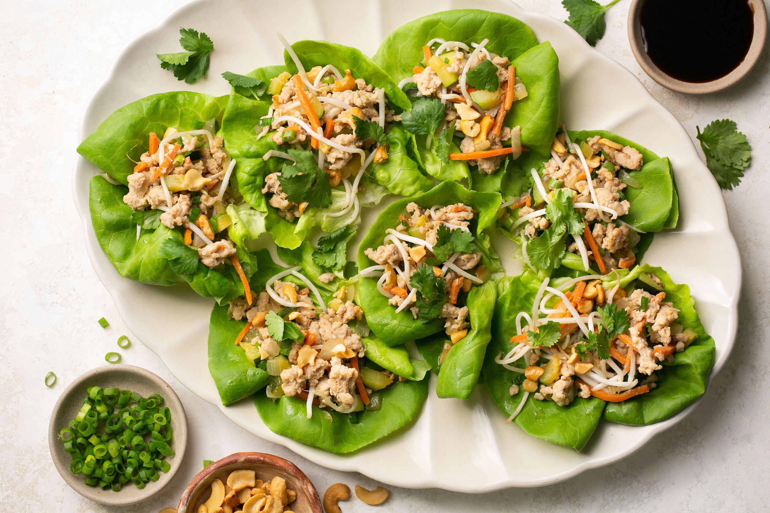 Ground Chicken Lettuce Wraps Recipe SideChef
