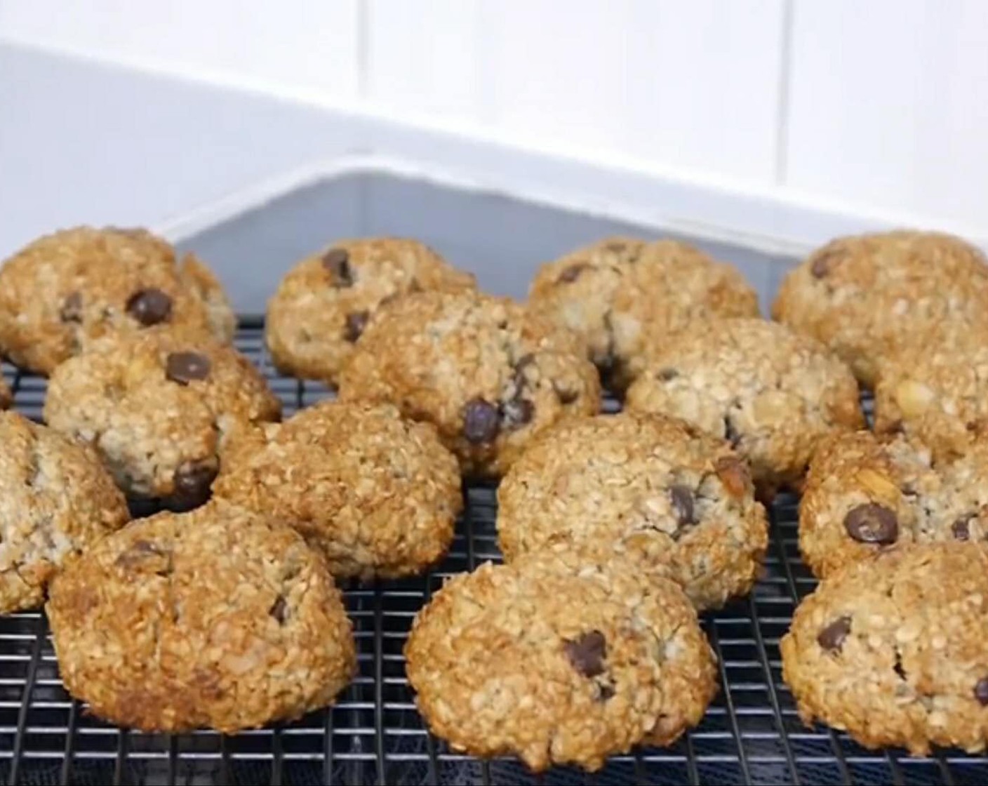 step 7 Once baked leave them to rest for 5 minutes on the tray and then place them on a cooling rack until they are fully cooled down.