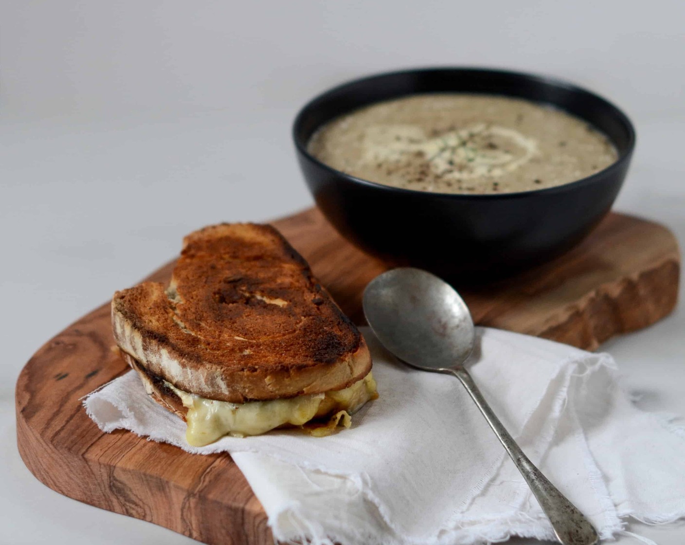 step 9 Toast until crisp and the cheese is bubbly and oozing out of the sides of the sandwich. Serve immediately. Enjoy!