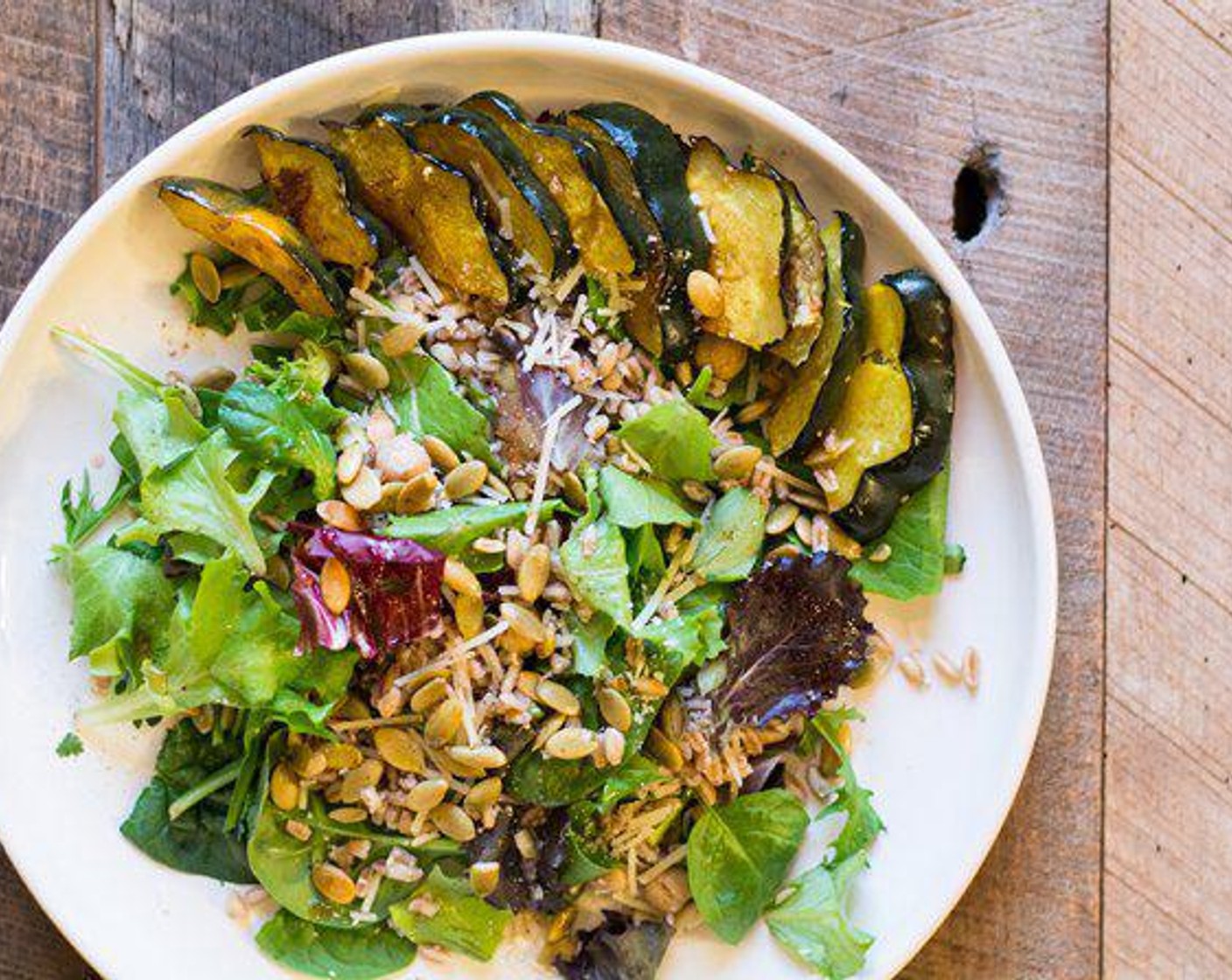 Roasted Acorn Squash and Farro Salad