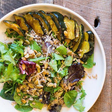 Roasted Acorn Squash and Farro Salad Recipe | SideChef