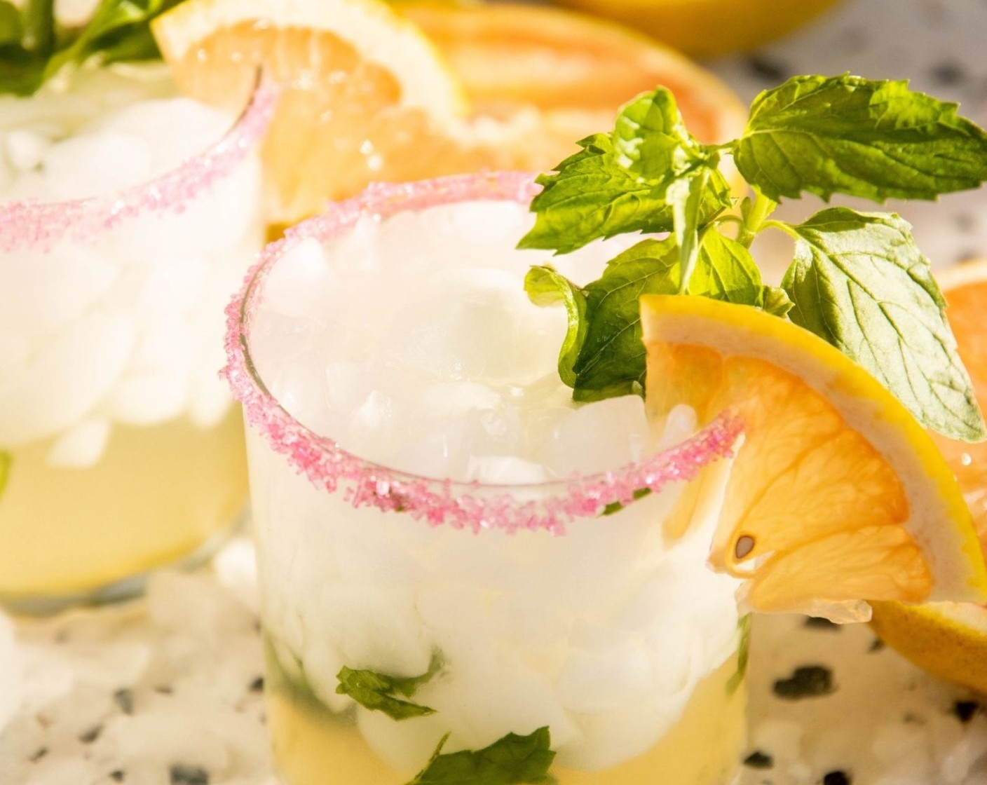 Sparkling Fresh Florida Grapefruit Mocktail