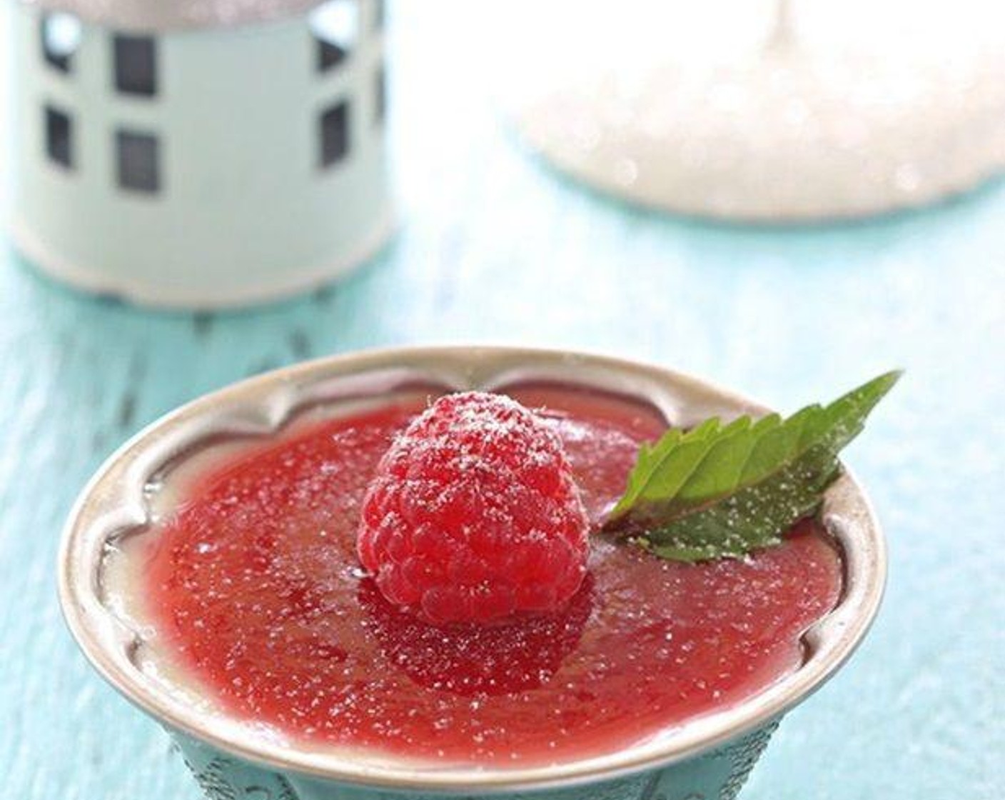 Raspberry Panna Cotta