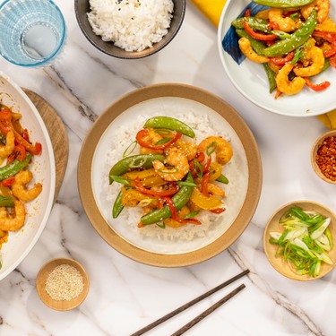 Garlic Shrimp Vegetable Stir-Fry Recipe | SideChef