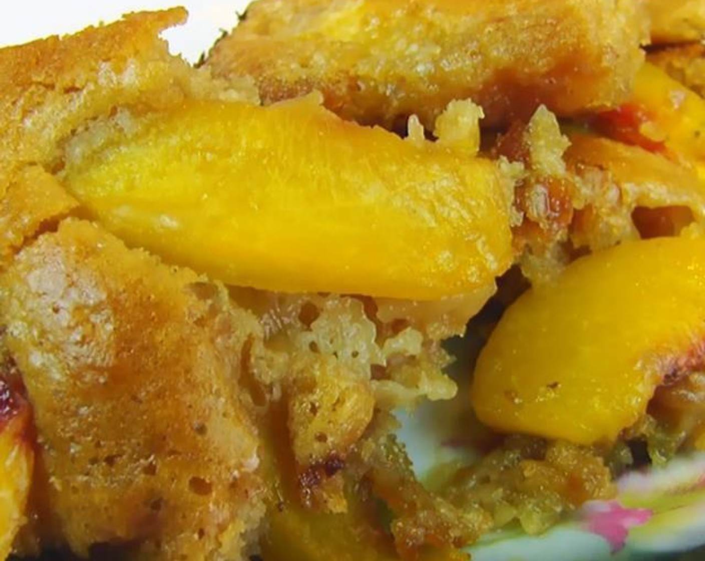 Peach Batter Cobbler