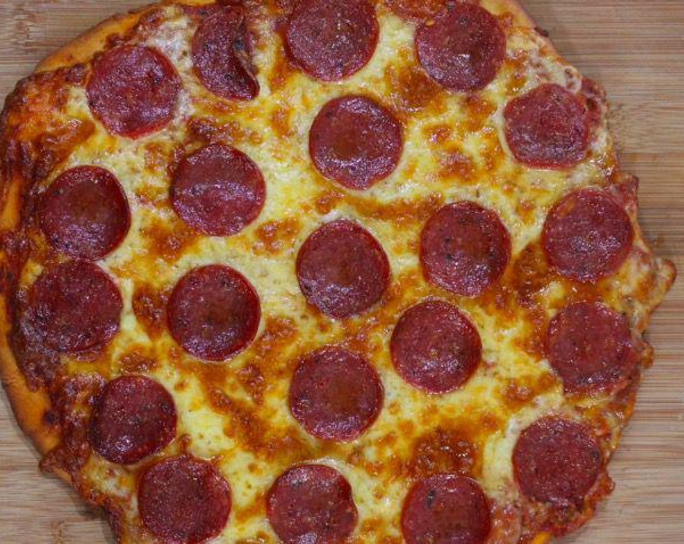 Homemade Pizza Hut Pepperoni Pizza