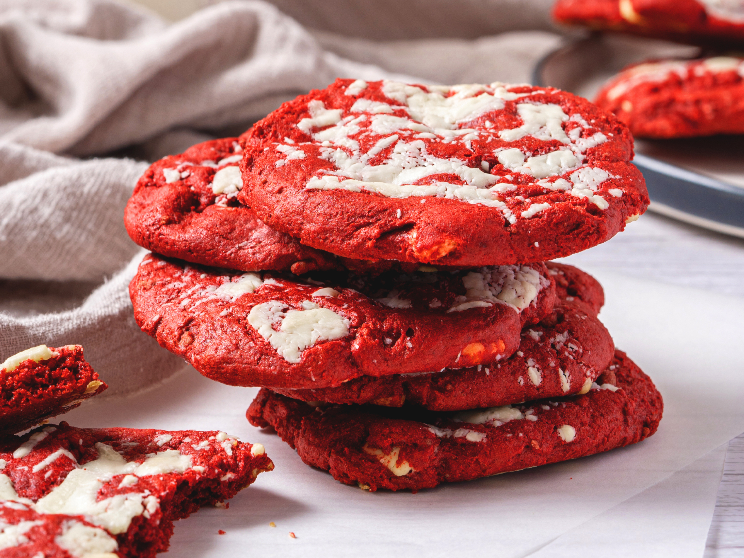 Red Velvet Cake Mix Cookies Recipe | SideChef