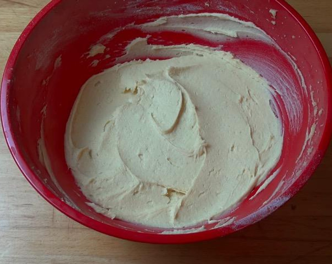 step 3 Carefully fold in half of the Self-Rising Flour (1 3/4 cups). Add half of the Sour Cream (1 cup) and mix in. Add the remaining flour and sour cream and stir until combined.