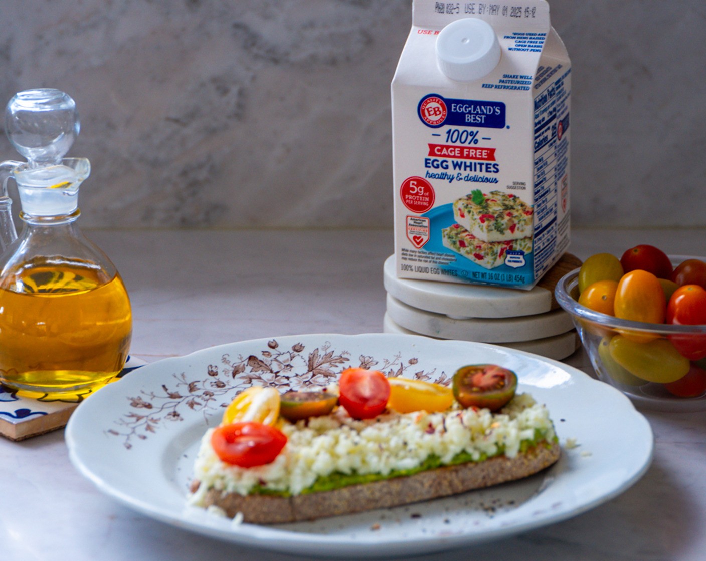 Egg White Avocado Toast