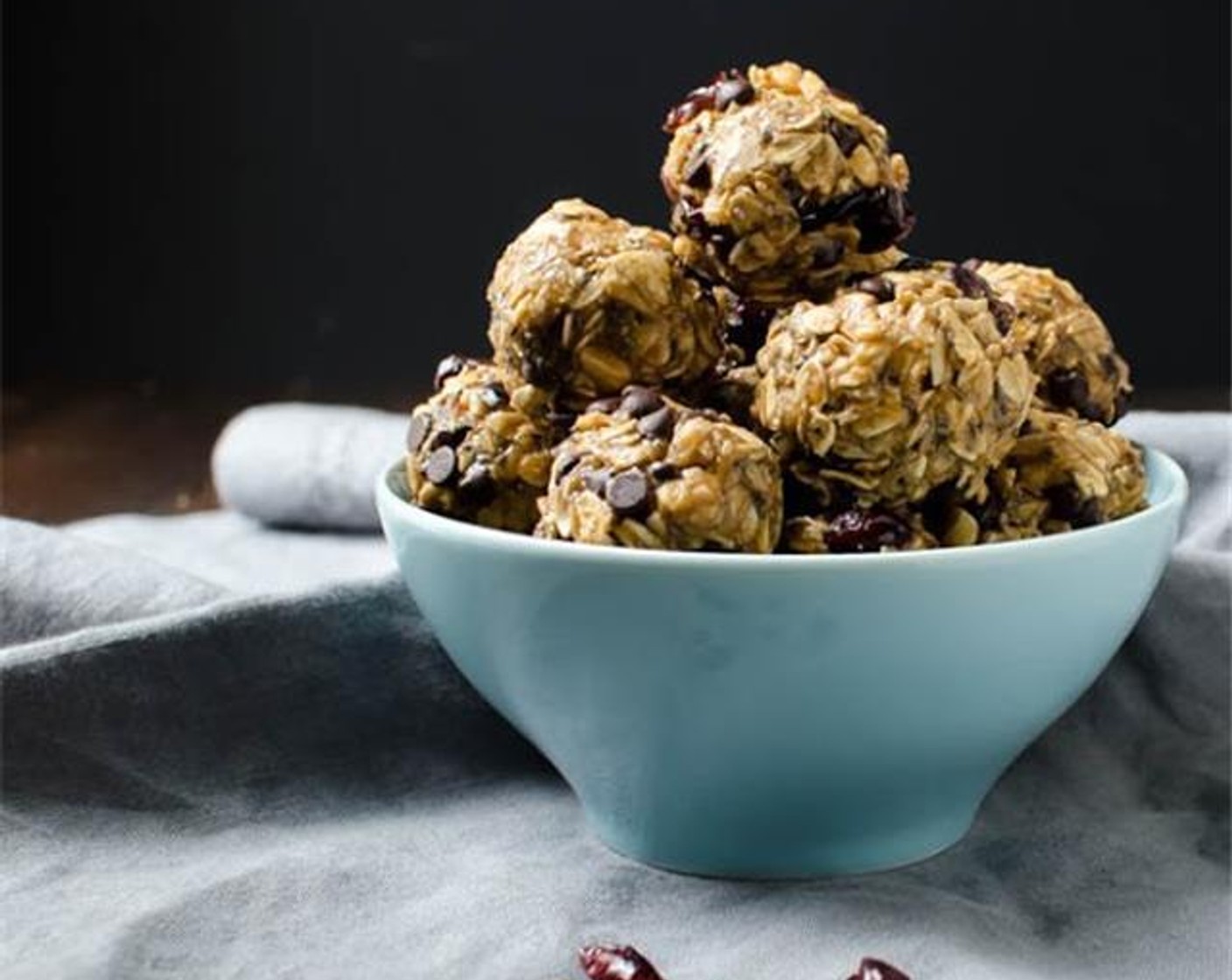 Cranberry Chip Power Balls