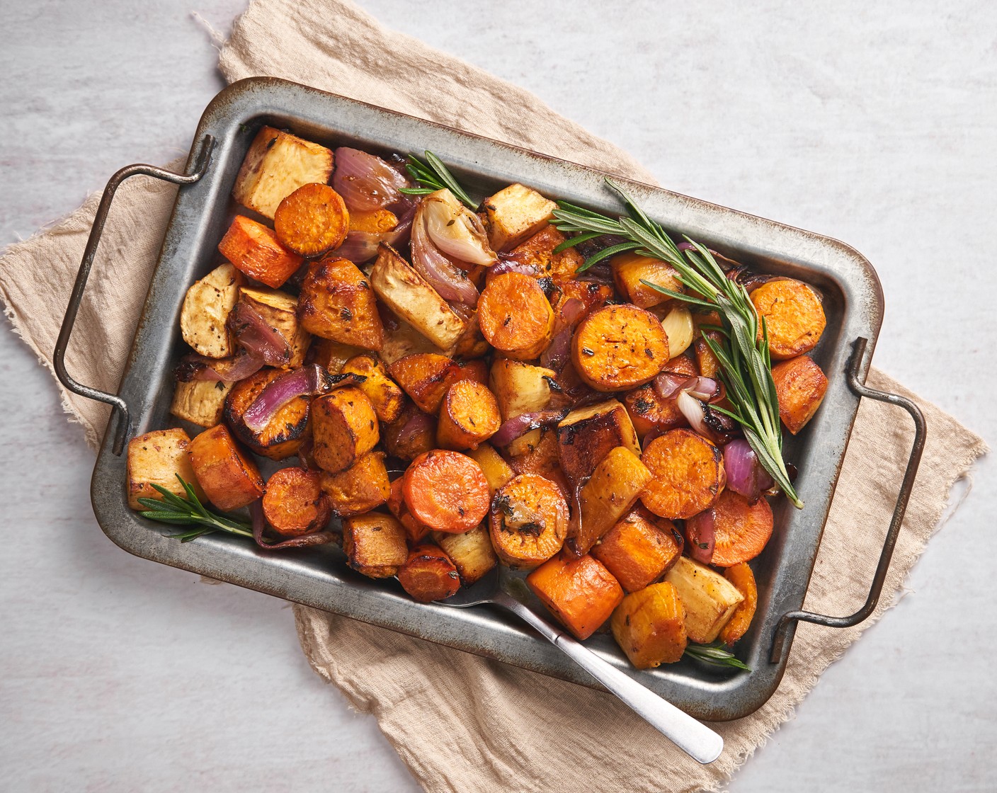 Balsamic Roasted Root Vegetables