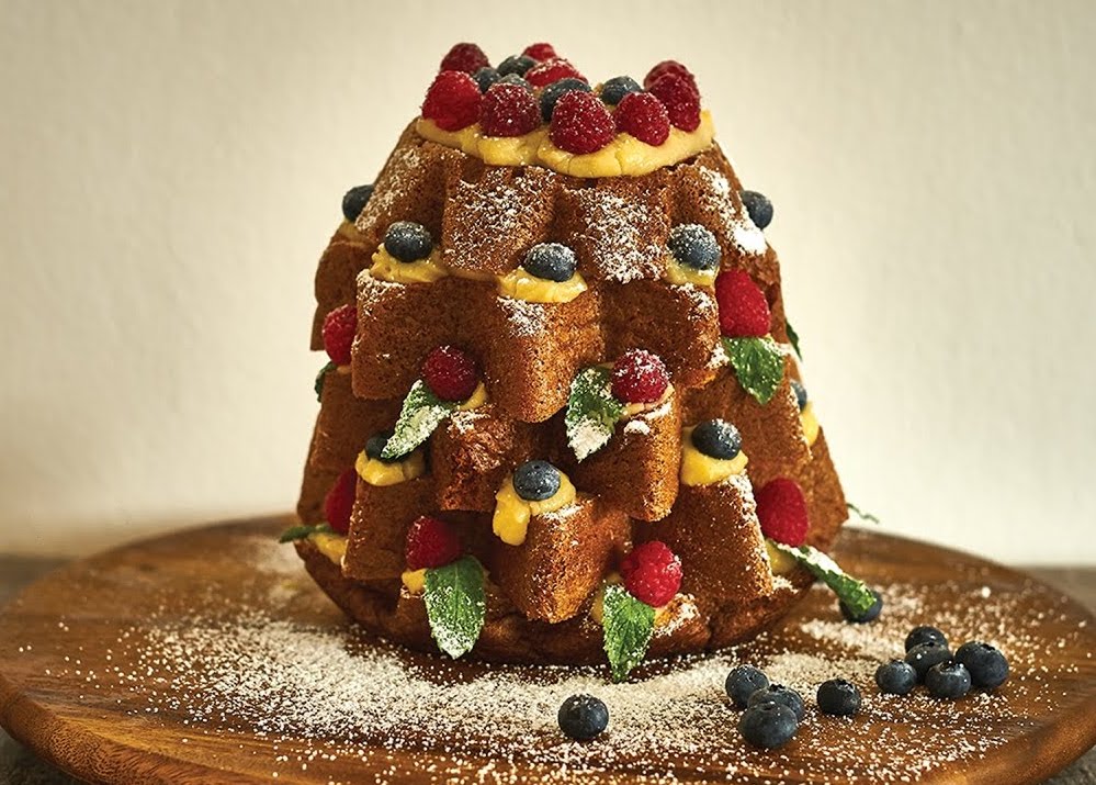 Cream Filled Pandoro Recipe  An Italian in my Kitchen