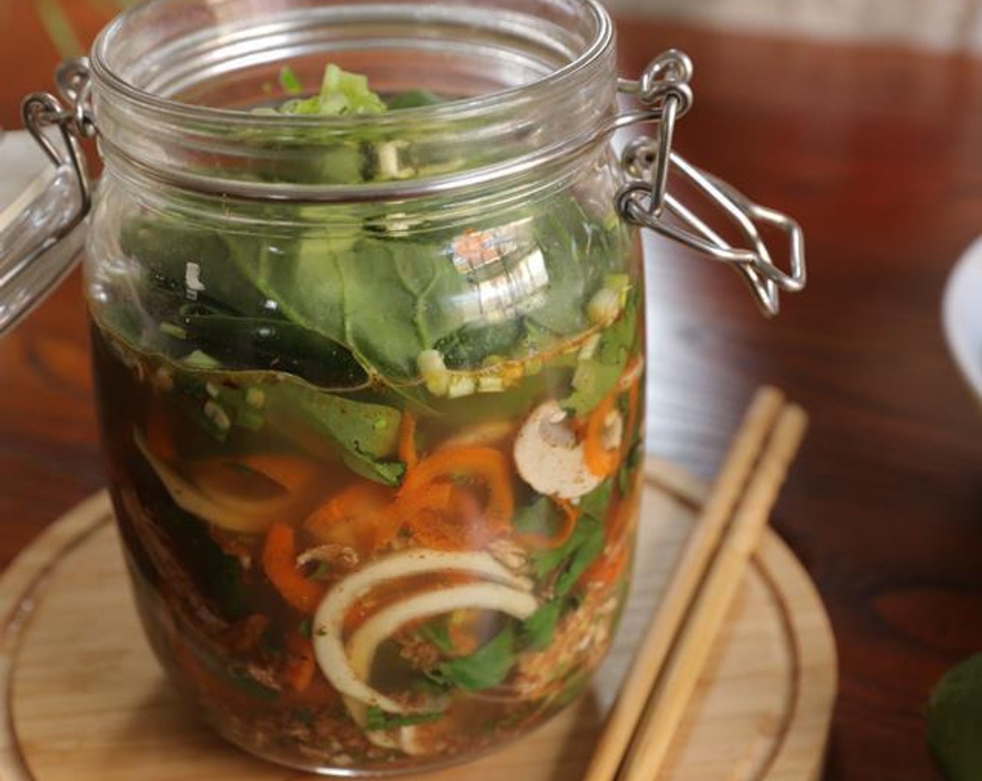 Hot Five Spice Chicken Zoodle Jar