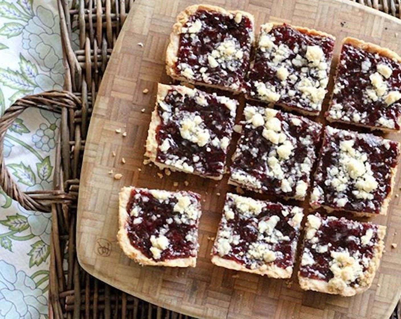 Shortbread Jam Bars