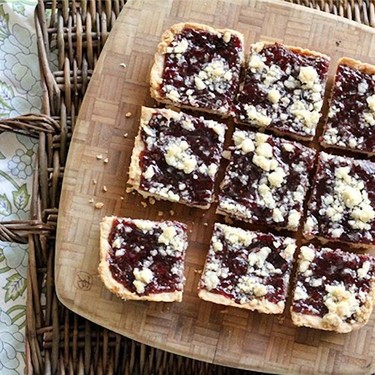 Shortbread Jam Bars Recipe | SideChef