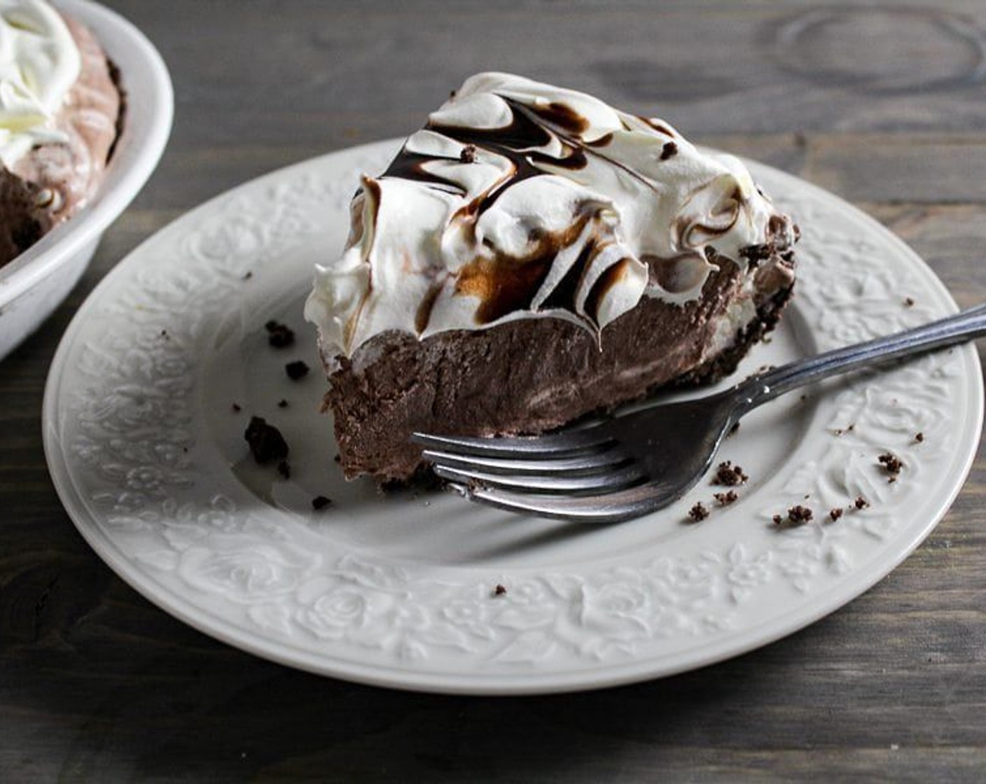 step 8 Top with more whipped topping and Chocolate Syrup before serving. Freeze leftovers. Enjoy!