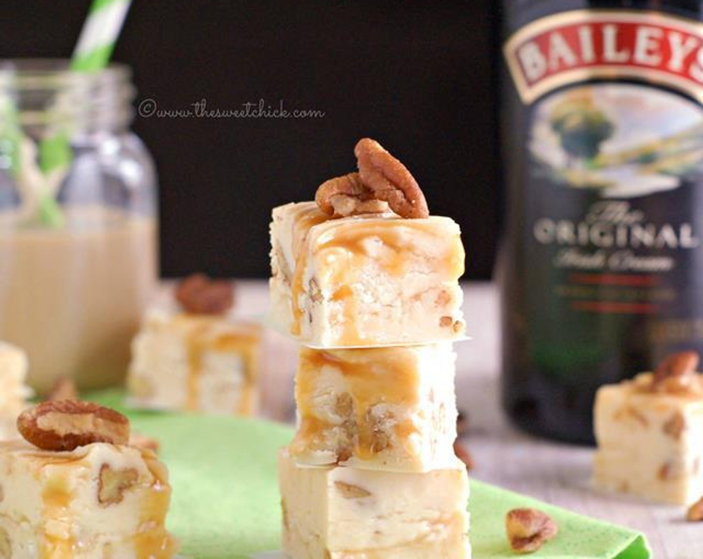 Baileys Caramel Pecan Fudge