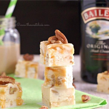 Baileys Caramel Pecan Fudge Recipe | SideChef