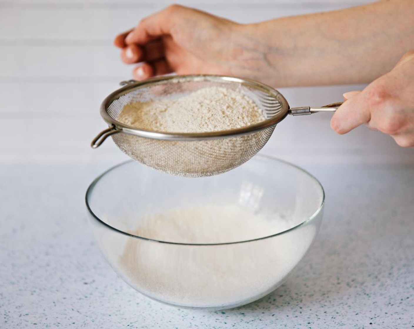 step 3 Sift All-Purpose Flour (1 1/2 cups) into a bowl.