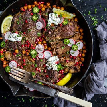 One-Skillet Curry Steak Recipe | SideChef