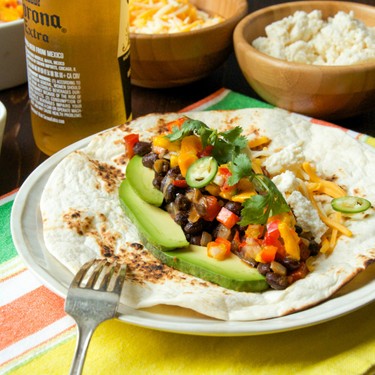 Smoky Black Bean Tacos Recipe | SideChef