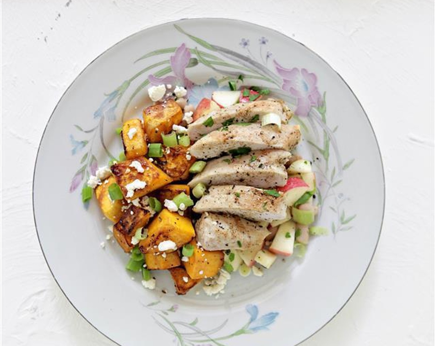 Chicken Breast with White Bean and Apple Salsa
