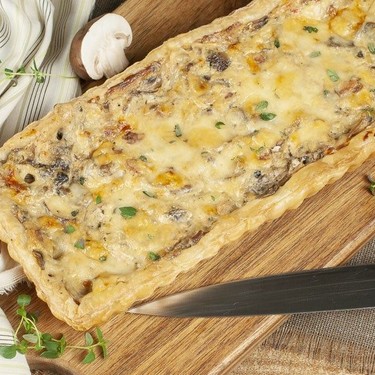 Mushroom Gruyere Tart Recipe | SideChef