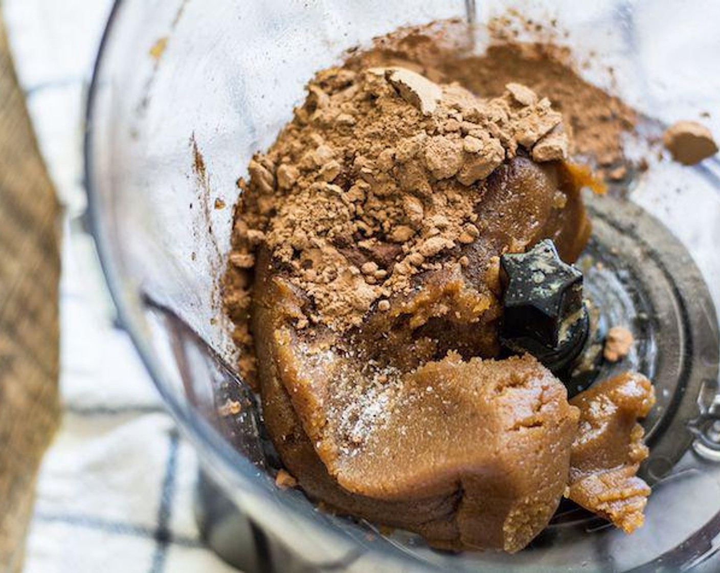 step 2 Combine Chocolate Ice Cream (1 cup) with Almond Milk (1/4 cup) in a food processor. Blend for 5-7 seconds or until well combined. Use a spatula to transfer the ice cream/almond mixture to a separate bowl.