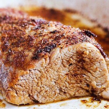 Pork Loin with Seasoned Rub Recipe | SideChef