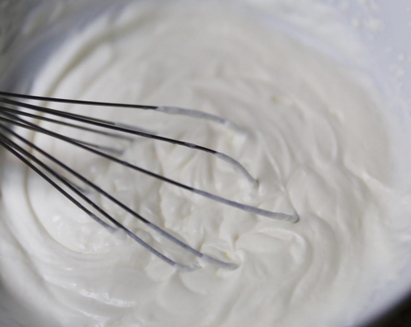 step 5 In another bowl, whisk the Cream (1 cup) until it forms soft peaks.