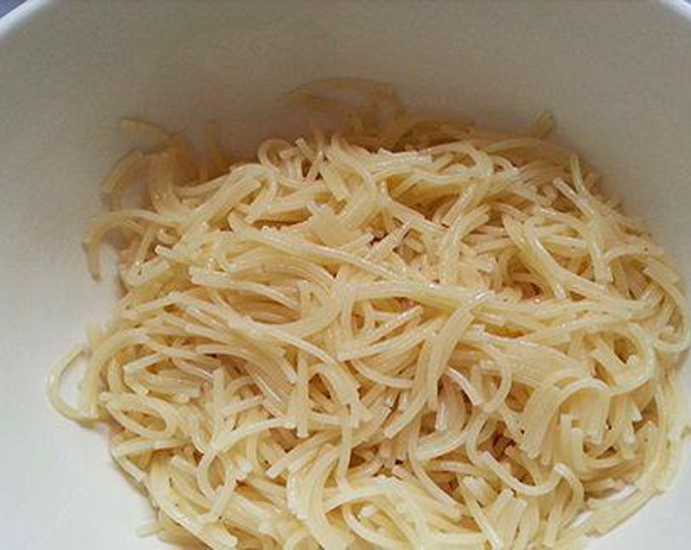 step 3 Cook the Vermicelli Noodles (1/2 cup) adding enough water. Once done drain off the excess water and let it cool.