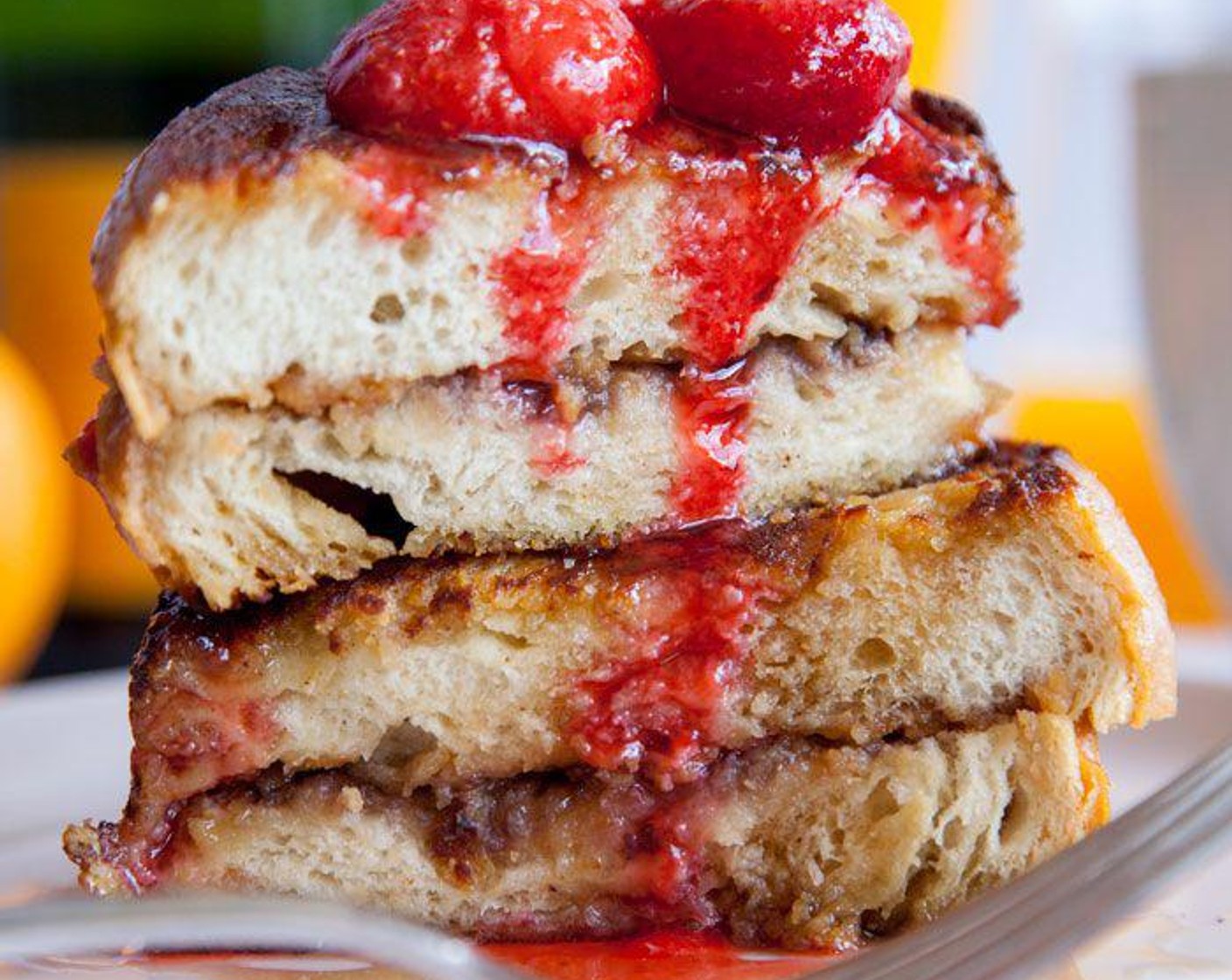 Vegan Peanut Butter and Jelly French Toast