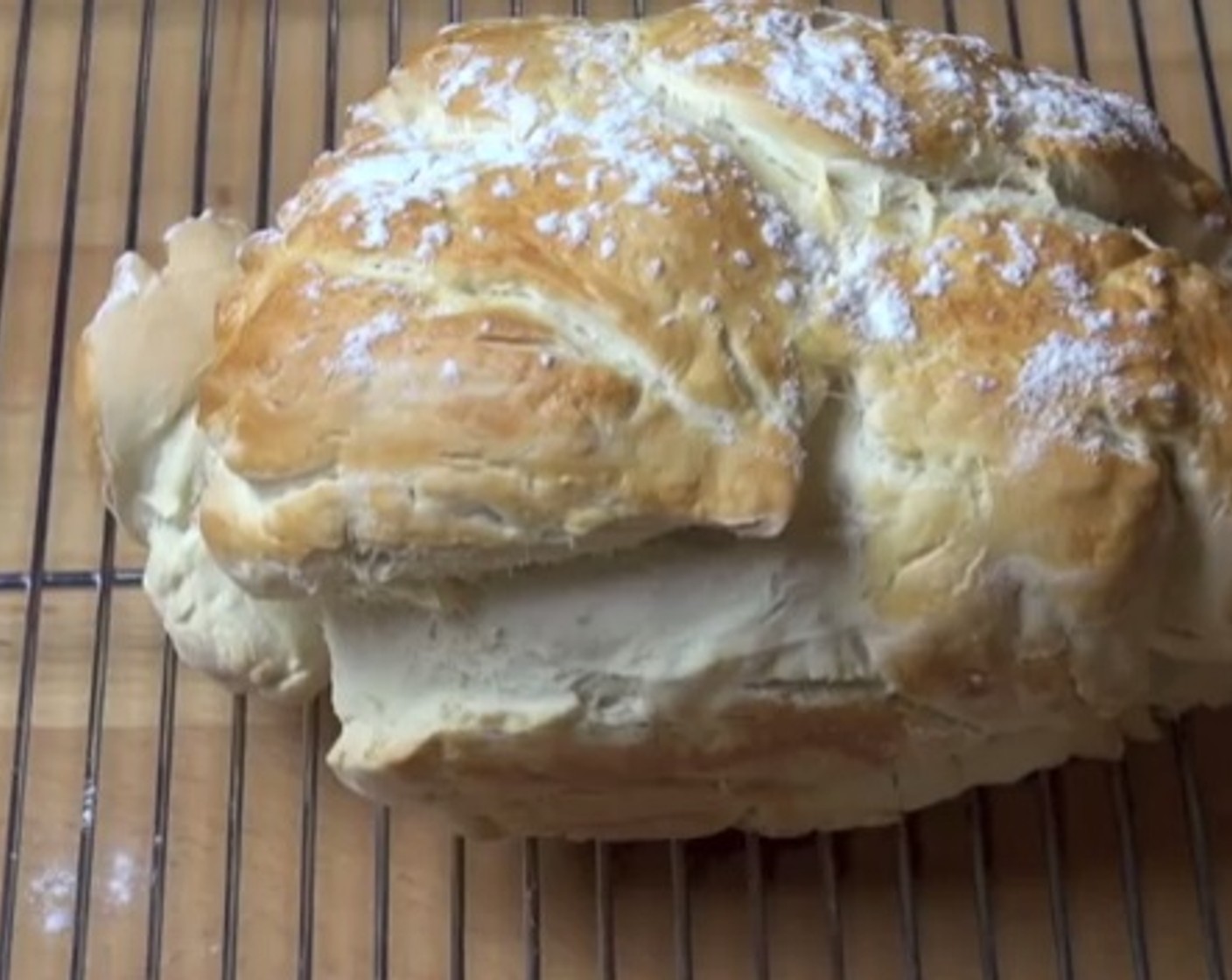 step 8 Leave the bread to cool down for about an hour. Serve and enjoy!