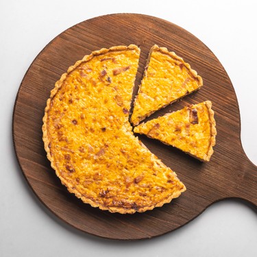 Quick Ham and Cheese Quiche Recipe | SideChef