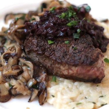 Pan Seared Angus Filets with Red Wine & Rosemary Sauce Recipe | SideChef