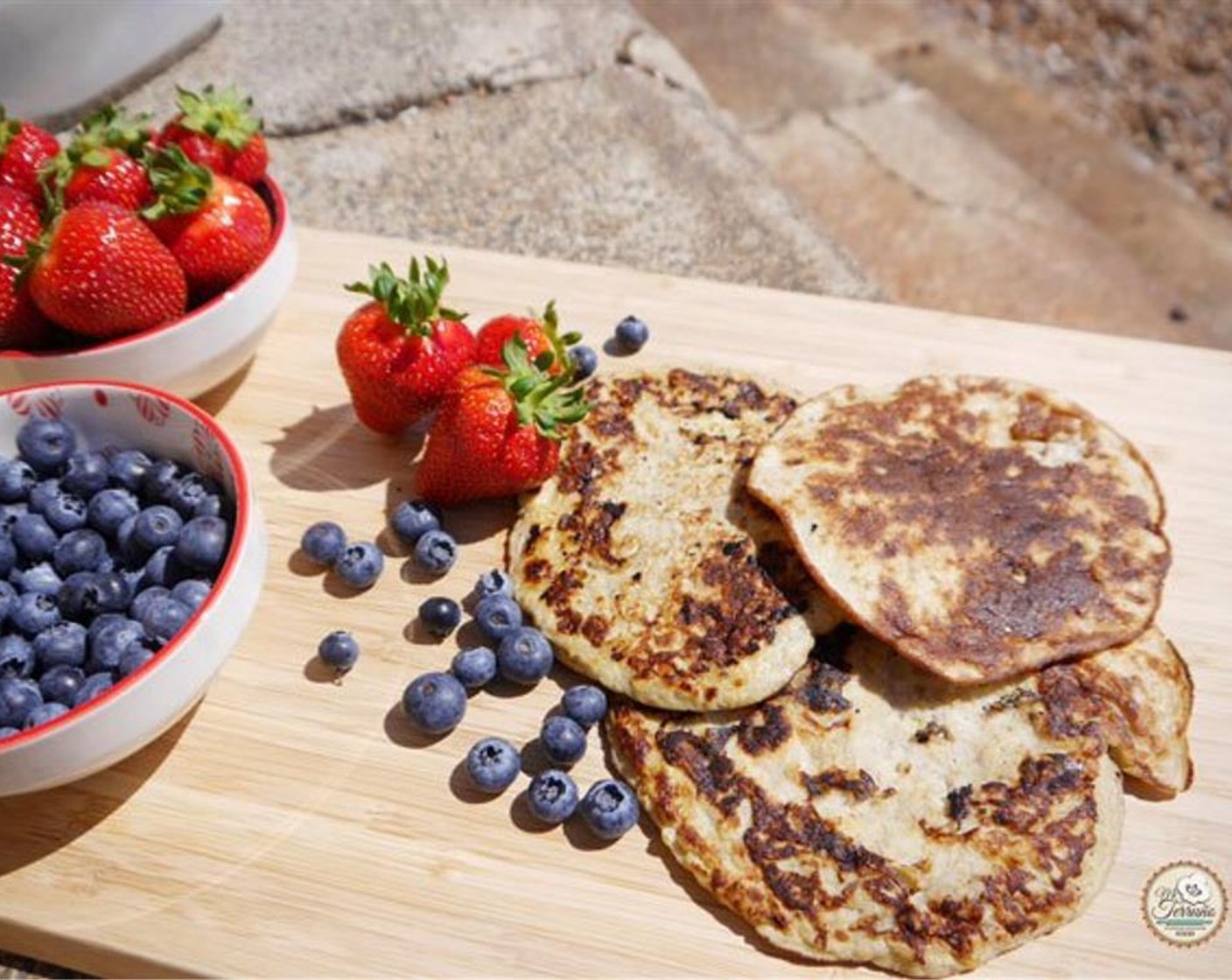 step 6 Serve immediately with Fresh Strawberries (to taste) and Fresh Blueberries (to taste).