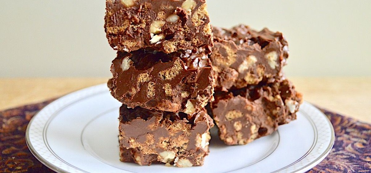 No-Bake Chocolate Hazelnut Bars Recipe | SideChef