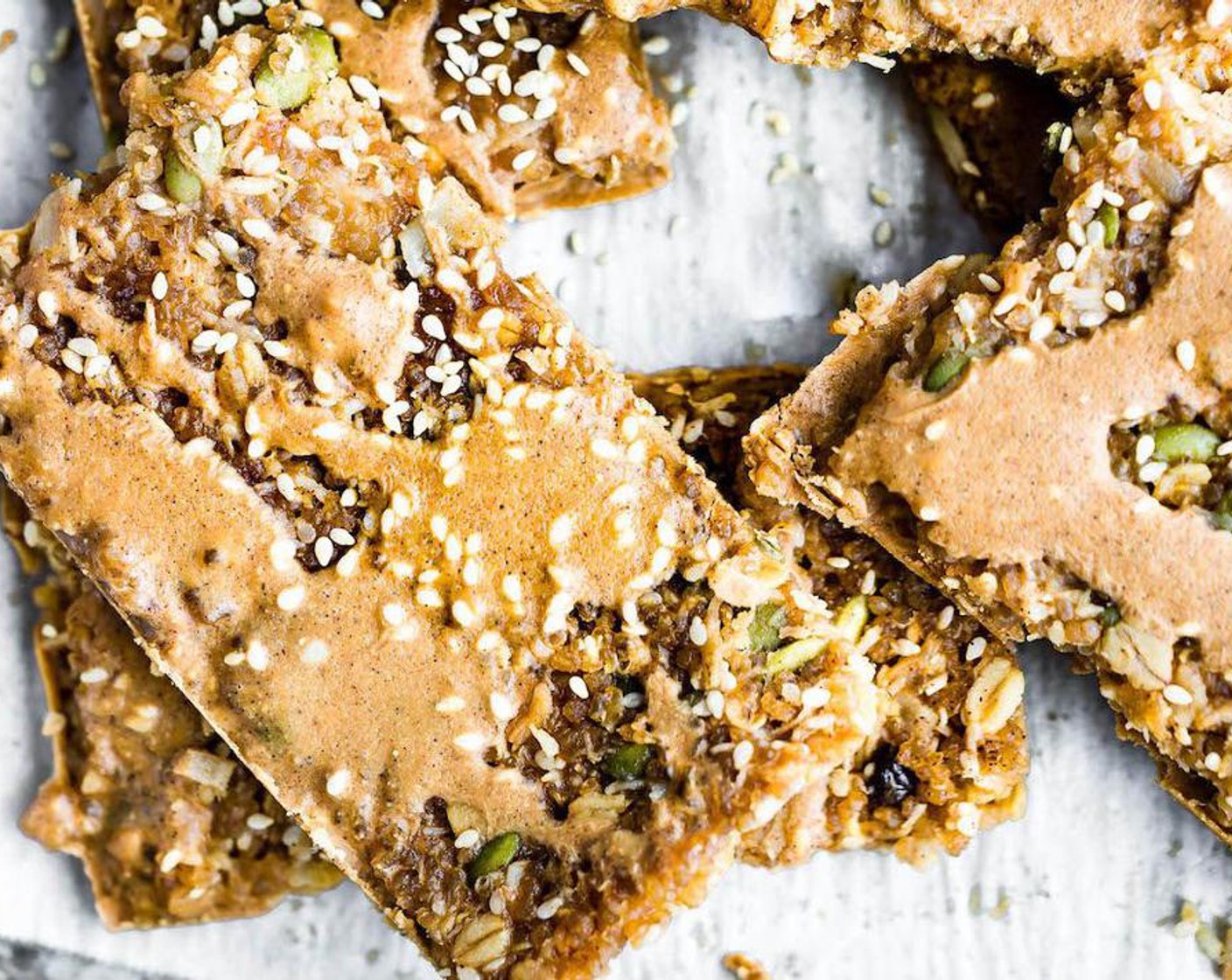 Maple Sesame Quinoa Bars