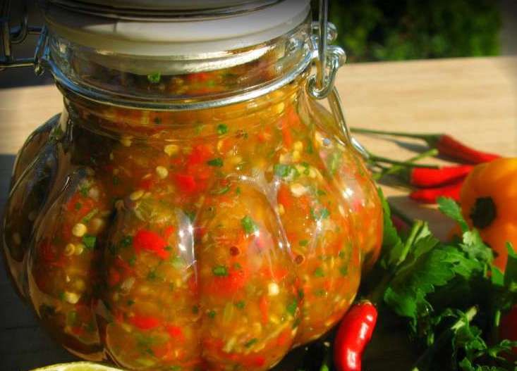 Chunky Garlic Pepper Sauce Recipe SideChef