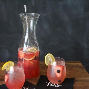 Berry & Rose Sangria Recipe | SideChef