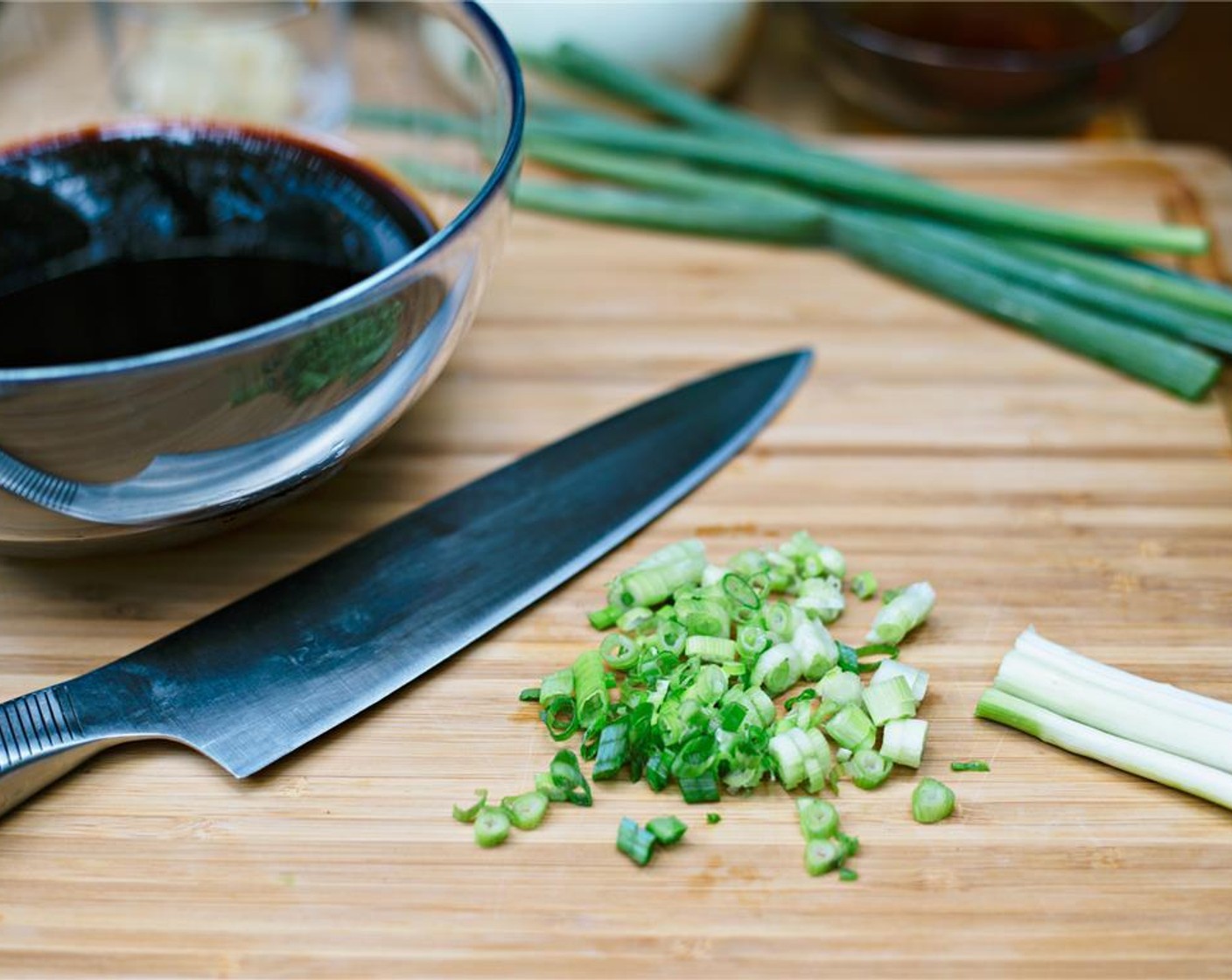 step 1 Chop Scallion (1/2 cup) and set aside.