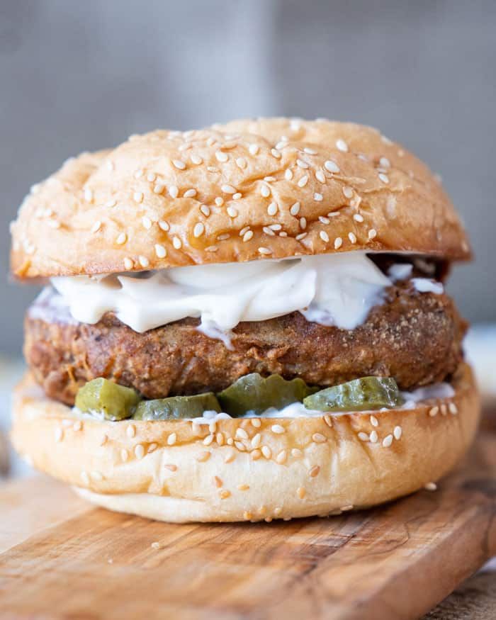 Vegan Fried Chicken Sandwich Recipe | SideChef